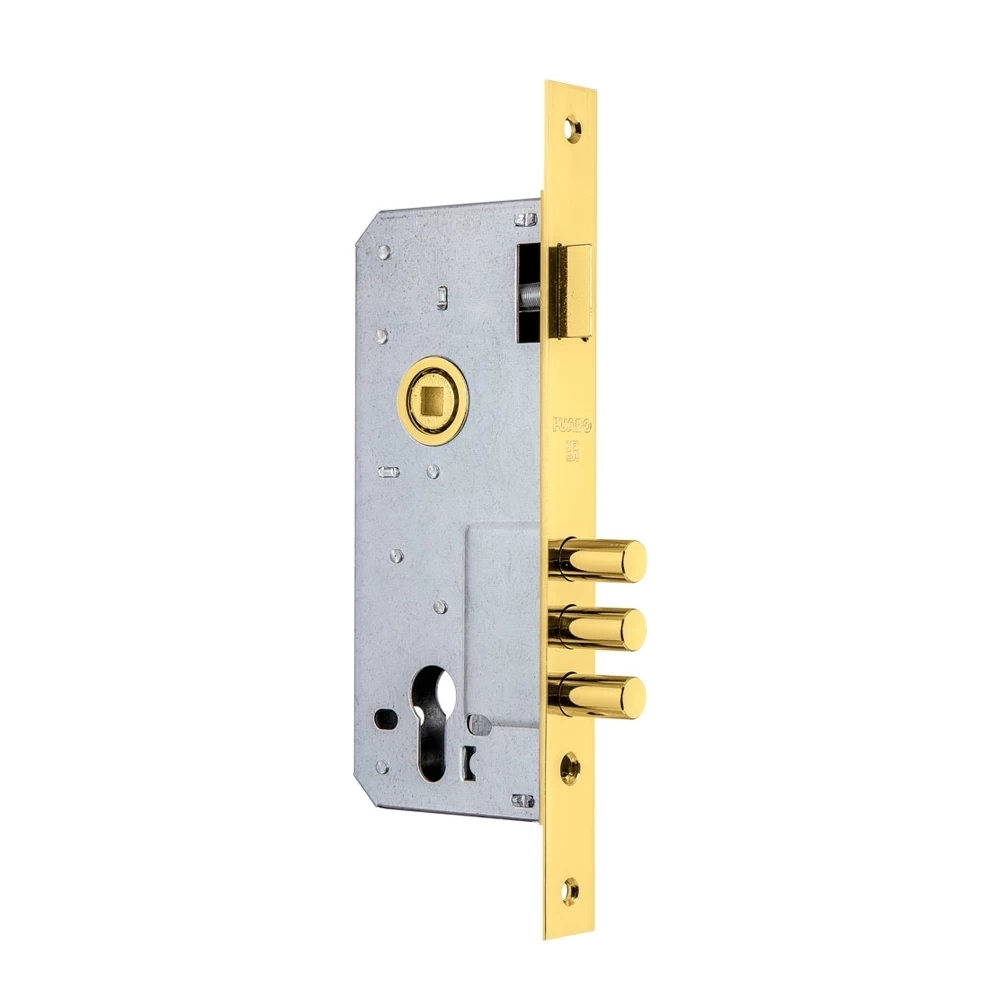 Фото Корпус врезного замка с защёлкой DD900/C-45.85.3MR (900 3MR W/B) PB латунь