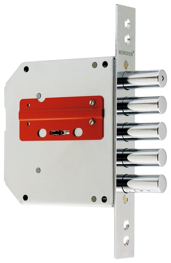 Фото Замок врезной сувальдный ЗВ8-6 ПК5/15 (прав.), 5 кл. (дл. кл. 120 мм) /72261/